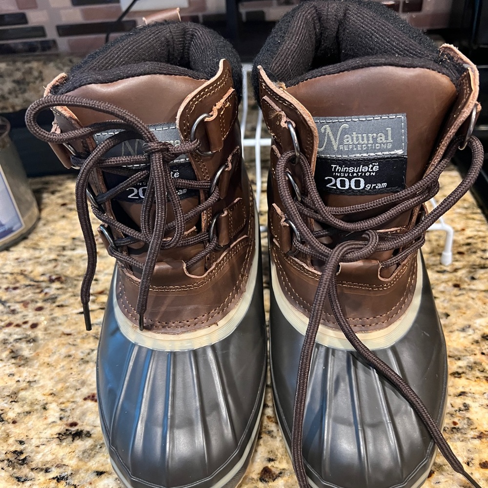 Natural Reflections Glazer Duc Boots Sz 6 - Picture 6 of 6